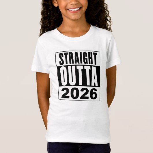 Rechtstreeks uit 2026 t-shirt (Voorkant)
