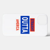 Rechtstreeks uit Amerika Case-Mate iPhone Case (Achterkant (horizontaal))