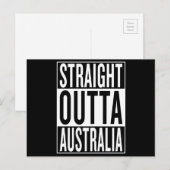 rechtstreeks uit Australië Briefkaart (Voorkant / Achterkant)