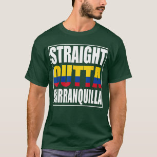 Rechtstreeks uit Barranquilla Colombia meisje T-shirt