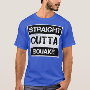 Rechtstreeks uit Bouak Ivoorkust Vintage Distress T-shirt