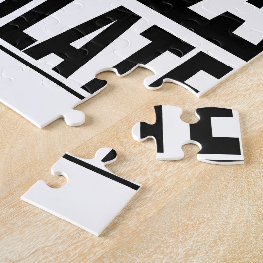 Rechtstreeks Uit Chocolate Legpuzzel (Zijkant)