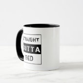 Rechtstreeks uit Customize Uw Eigen Tekst Mok (Voorkant links)