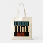 Rechtstreeks uit Davie Florida FL Tote Bag (Achterkant)