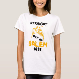 Rechtstreeks uit de 1692 Halloween Witch Geschiede T-shirt