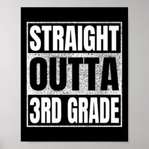 Rechtstreeks uit de 3e klas Cl 2025 Afstuderen Der Poster