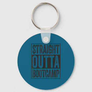 Rechtstreeks uit de bootcamp soldaat basisopleidin sleutelhanger