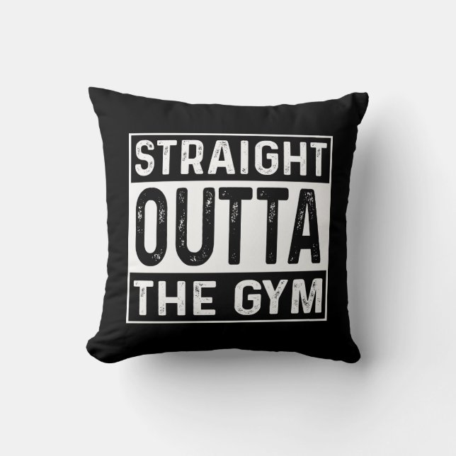 Rechtstreeks uit de gymzaal kussen (Voorkant)