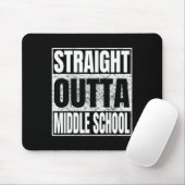 Rechtstreeks uit de middelbare school Funny Cl 202 Muismat (Met muis)