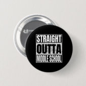 Rechtstreeks uit de middelbare school Funny Cl 202 Ronde Button 5,7 Cm (Voorkant /achterkant)