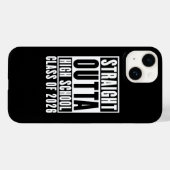 Rechtstreeks uit de middelbare schoolklas van 2026 Case-Mate iPhone case (Achterkant (horizontaal))
