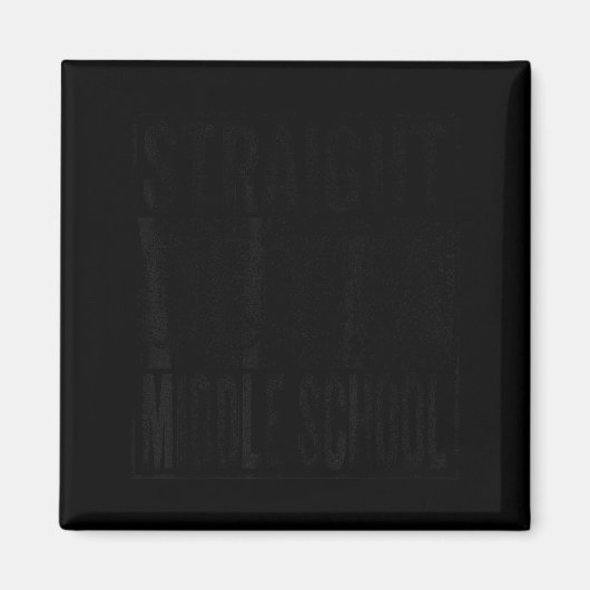 Rechtstreeks uit de middelbare schoolklas van 2026 magneet (Voorkant)