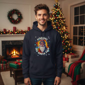 Rechtstreeks uit de Noordpool Kerstman Hoodie