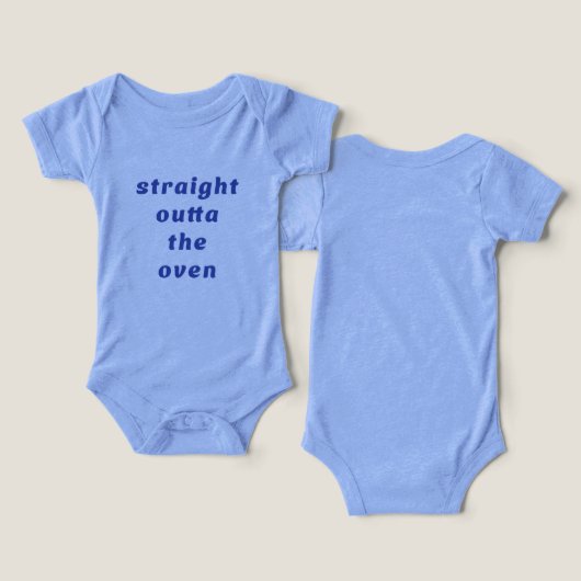 Rechtstreeks uit de oven T-shirt (Ontwerp Voorkant & Achterkant)