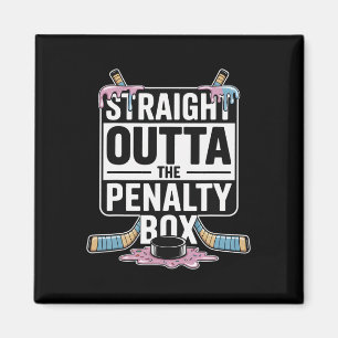 Rechtstreeks uit de Penalty Box IJs Drip Ijs Magneet
