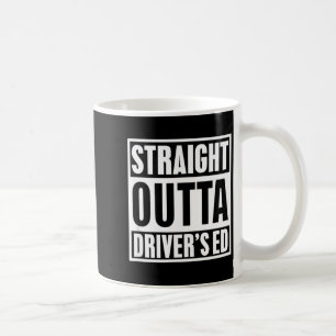 Rechtstreeks uit de rijopleiding Grappige nieuwe b Koffiemok