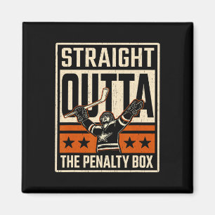 Rechtstreeks Uit De Strafbank Grappige Hockey Doel Magneet