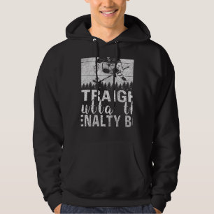 Rechtstreeks Uit De Strafbank IJshockeyspeler D Hoodie