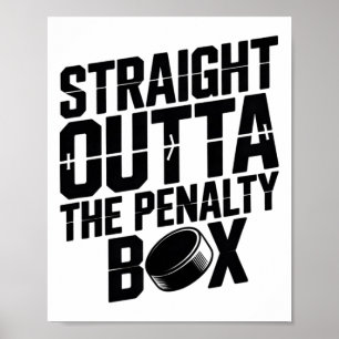 Rechtstreeks Uit De Strafbank Maffe Hockey Ijsbaan Poster