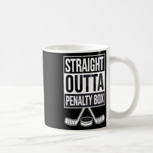 Rechtstreeks Uit De Strafbank Mop Funny Hockey Mem Koffiemok
