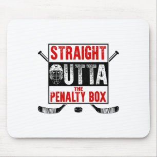 Rechtstreeks Uit De Strafbank Morsige IJshockey T- Muismat