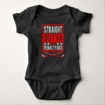 Rechtstreeks uit de strafdoos Baby-pak Romper<br><div class="desc">Deze humoristische hockey baby bodysuit is perfect voor je kleine die draag naar hun eerste hockey game! Perfecte baby gift voor elke hockeyenthousiaste ouder.</div>