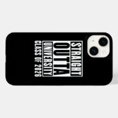 Rechtstreeks uit de universiteit klas van 2026 Case-Mate iPhone case (Achterkant (horizontaal))