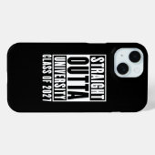 Rechtstreeks Uit De Universiteit Klas Van 2027 Case-Mate iPhone Case (Achterkant (horizontaal))