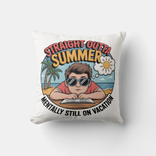 Rechtstreeks Uit de Zomer Grappige Terug naar Scho Kussen