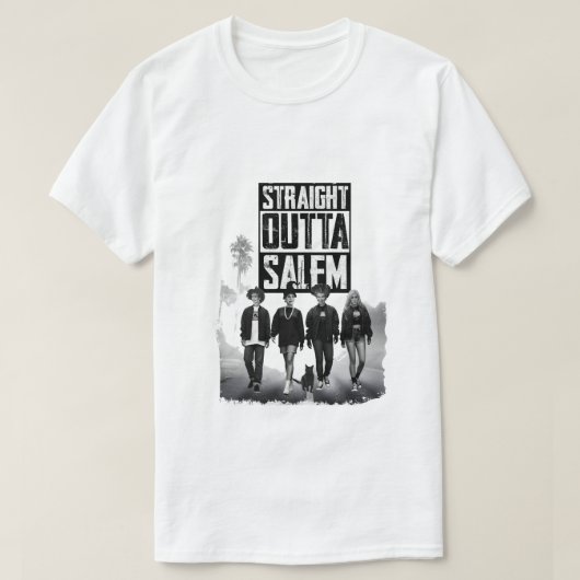 rechtstreeks uit een salem t-shirt (Design voorkant)