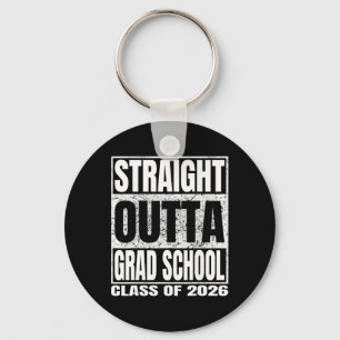 Rechtstreeks uit Grad School Funny Cl 2026 Grad Gr Sleutelhanger