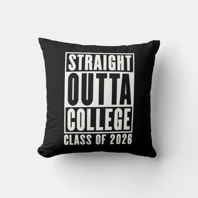 Rechtstreeks uit het College Klas van 2026 Kussen (Voorkant)