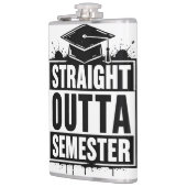 Rechtstreeks Uit het Semester Grappige Afstuderen Heupfles (Links)