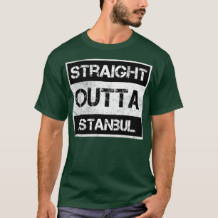 Rechtstreeks uit Istanboel Turkije Vintage in nood T-shirt