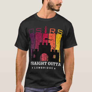Rechtstreeks Uit Lumbridge Runescape Gamer retro T-shirt