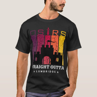 Rechtstreeks Uit Lumbridge Runescape Gamer retro T-shirt