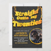 Rechtstreeks uit mijn twintiger jaren kaart (Voorkant)