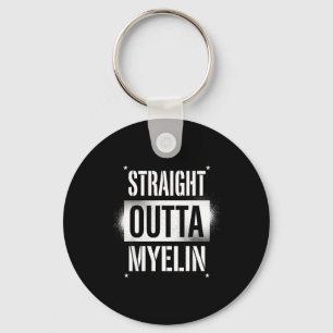 Rechtstreeks uit myeline multiple sclerose ms sleutelhanger