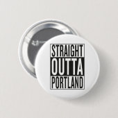 rechtstreeks uit Portland Ronde Button 5,7 Cm (Voorkant /achterkant)