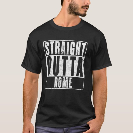 Rechtstreeks uit Rome T-shirt (Voorkant)