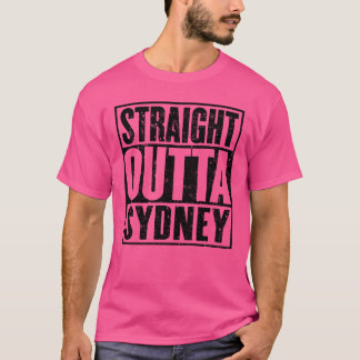 Rechtstreeks uit Sydney retro T-shirt