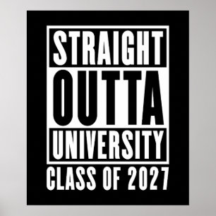 Rechtstreeks Uit Universiteit Klas van 2027 Poster