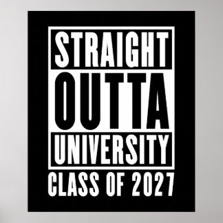 Rechtstreeks Uit Universiteit Klas van 2027 Poster