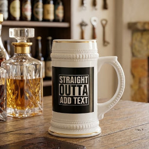 RECHTSTREEKS UIT - voeg je tekst hier toe/maak eig Bierpul