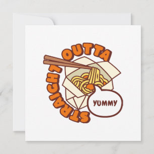 Rechtstreeks uit Yummy Ramen Noedels Kaart