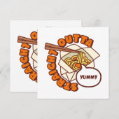 Rechtstreeks uit Yummy Ramen Noodles (Voorkant / Achterkant)