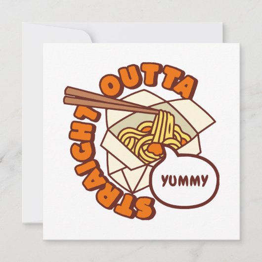 Rechtstreeks uit Yummy Ramen Noodles (Voorkant)