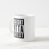 Rechtstreeks Uit Zijn Context Mok (Voorkant links)