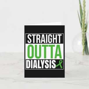 Rechtstreeks uitgevoerde dialyse Nierziekte Patiën Kaart