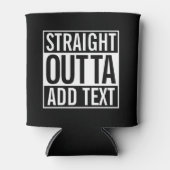 RECHTSTREEKS UITSTAND ...  MEME VOOR JOUW TEKST TO BLIKJESKOELER (Voorkant)